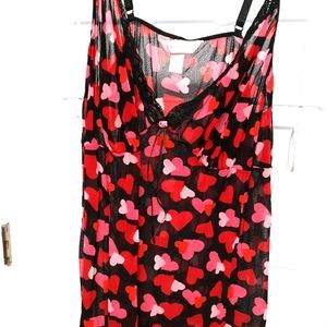 Neglage Red Hearts Plus Size